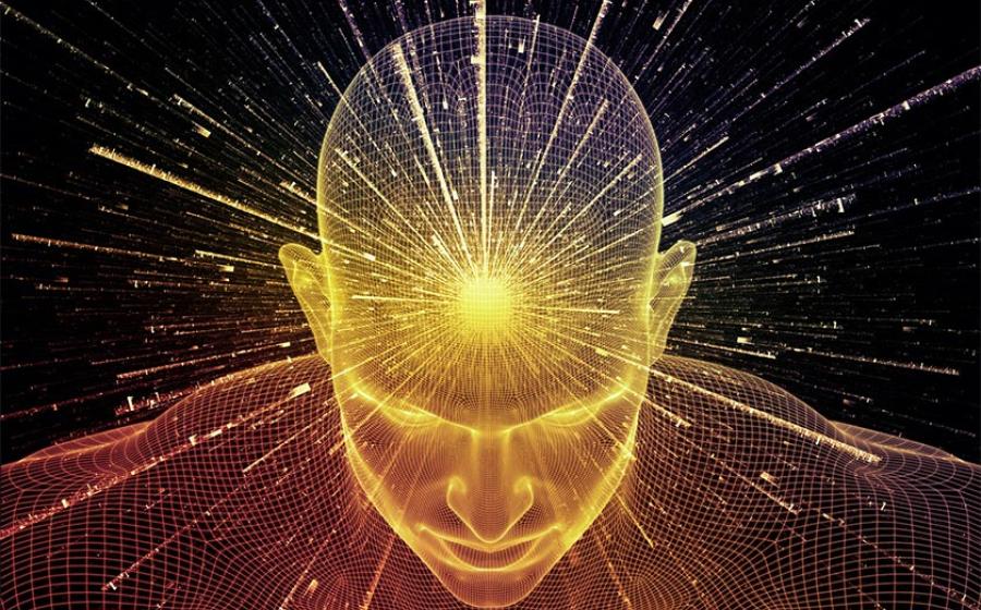 Research shows that Egypt’s pyramids and other megaliths worldwide are able to collect and focus electromagnetic energy. Could this be linked to accessing genetic memory and savant-like abilities? Pictured: a representation of the power of the mind. Source: agsandrew / Adobe stock