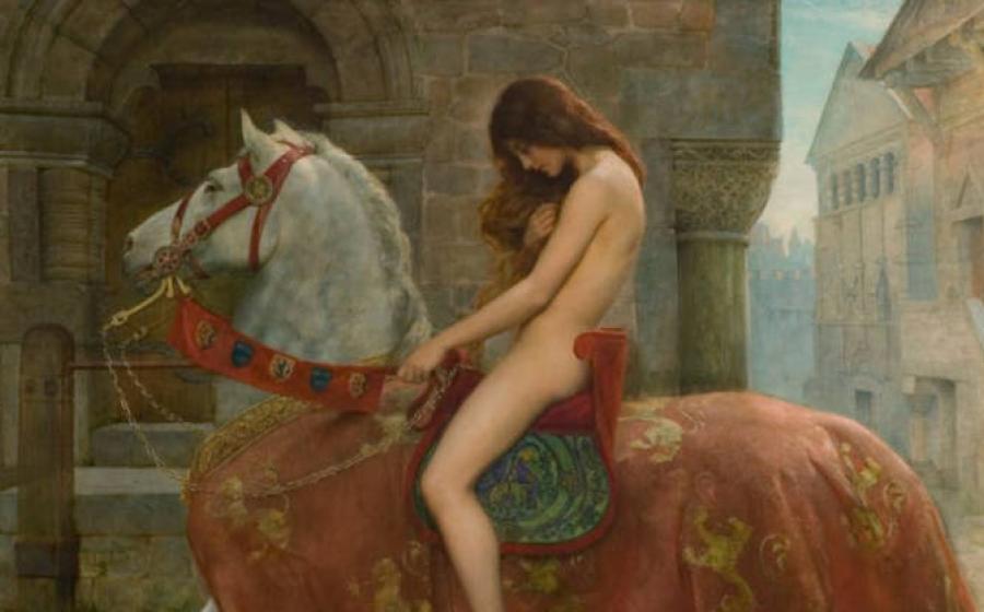 Artist John Collier’s 1897 oil painting of Lady Godiva