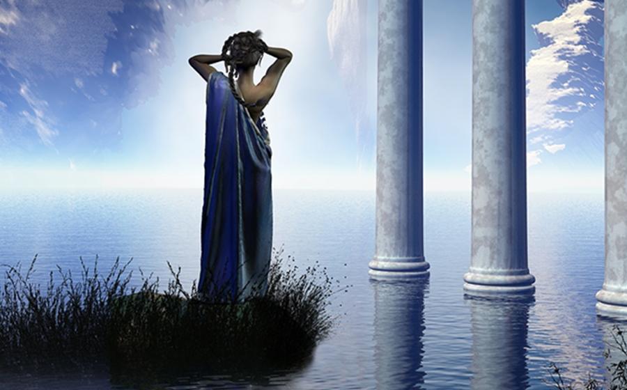 Depiction of ancient Greek woman.  Source: Algol / Adobe stock