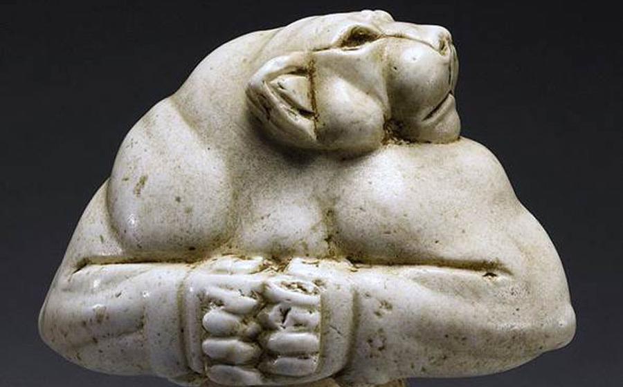 The Guennol Lioness of Elam from ancient Iran is over 5,000 years old!		Source: Unknown sculptor / Public domain