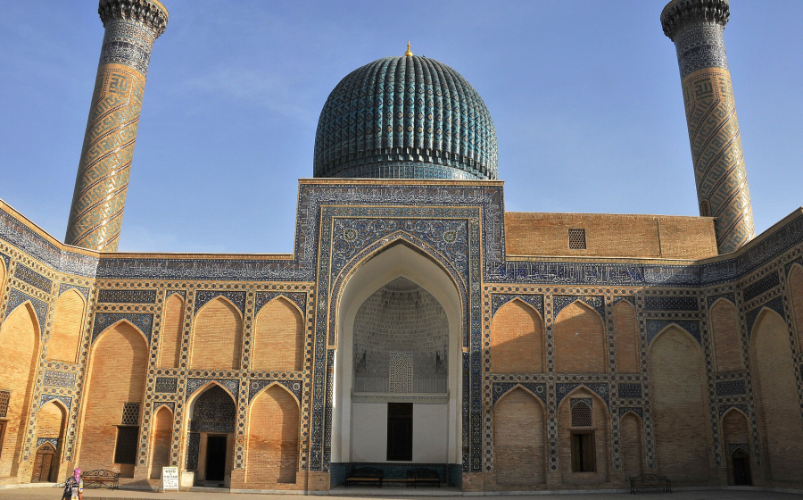 Gur-e-Amir, the mausoleum of Emir Timur in Samarkand, Uzbekistan