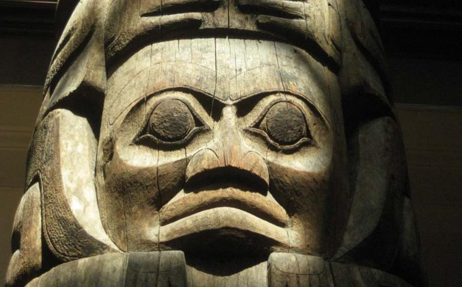 Haida Gwaii totem pole  