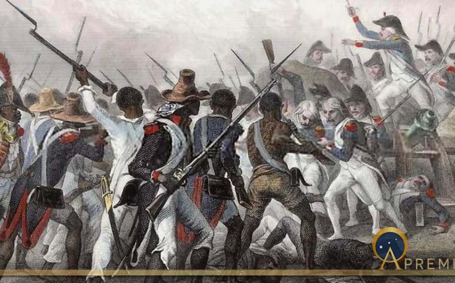 Polish Legionnaires Fighting Along The Affranchi For The Black Independent Nation Of Haiti