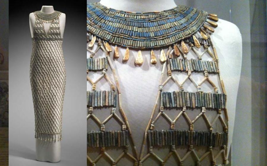 High Fashion of Ancient Egypt: The Bead-Net Dress 