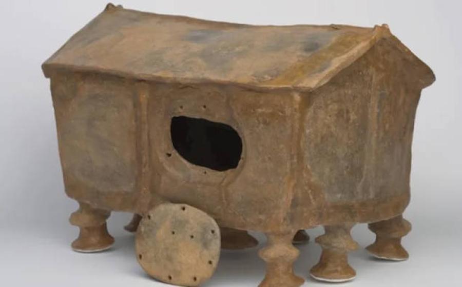 The house urn from Bożepole Wielkie after conservation.