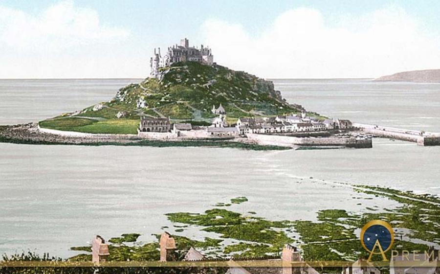 Saint Michael’s Mount in Cornwall (Public Domain)