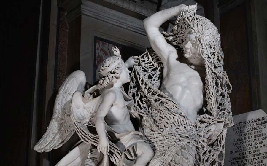 Il Disinganno, or The Release from Deception, by the Genoese artist Francesco Queirolo. Source: Dalia Nera / CC BY-NC-SA 2.0