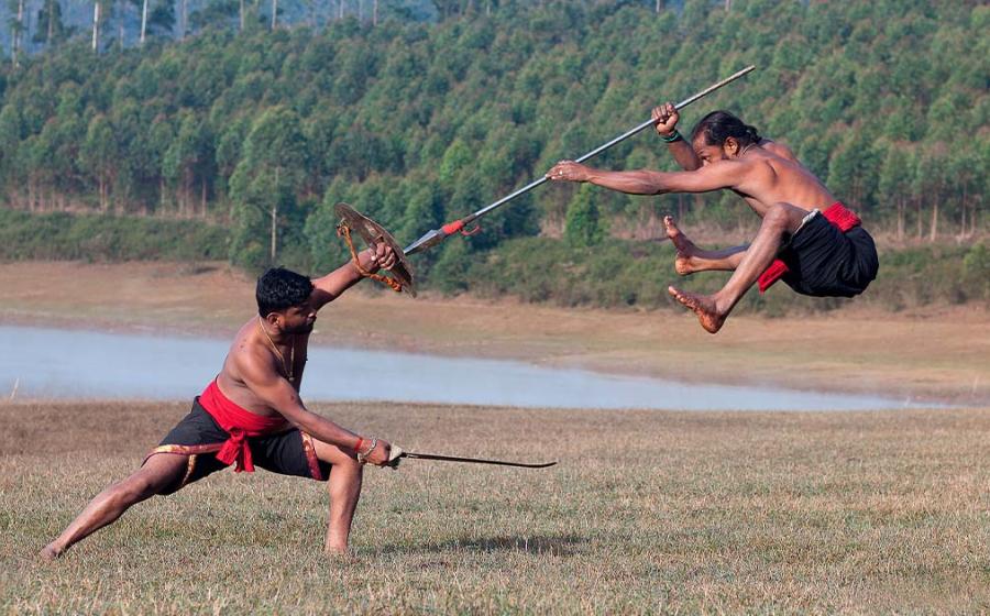 Indian martial arts fighters. Source: Zzvet / Adobe Stock.