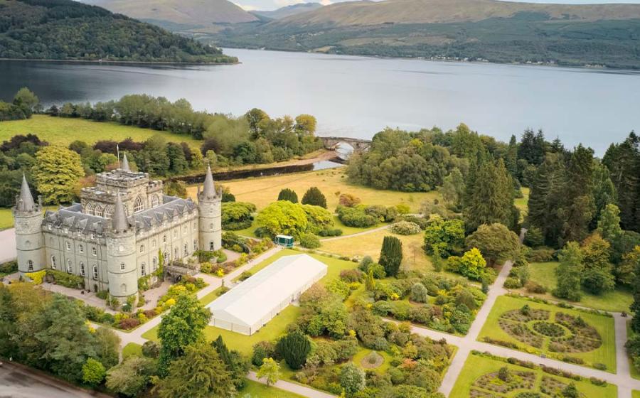 Inveraray Castle. Source: Richard Johnson / Adobe Stock.