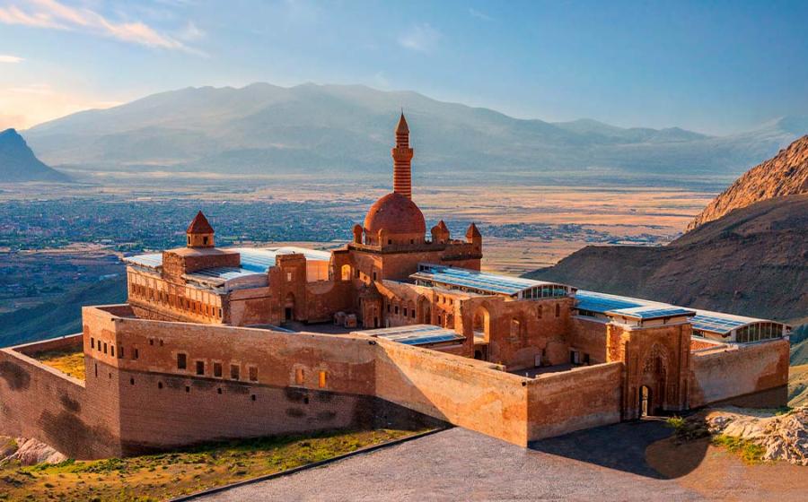 Ishak Pasha Palace, Turkey. Source: MehmetOZB / Adobe Stock.