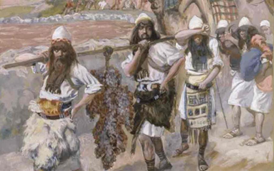 Painting: The Grapes of Canaan, c. 1896-1902. Source: Public Domain