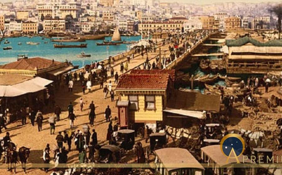 Galata Bridge, ca. 1895 (CC BY-SA 2.0)