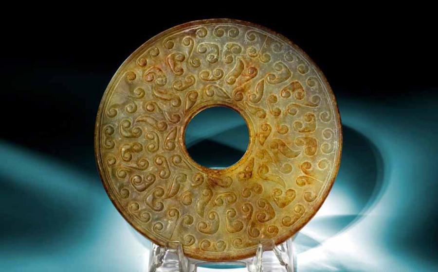Jade bi disc, China. Source: W.Scott McGill / Adobe Stock.