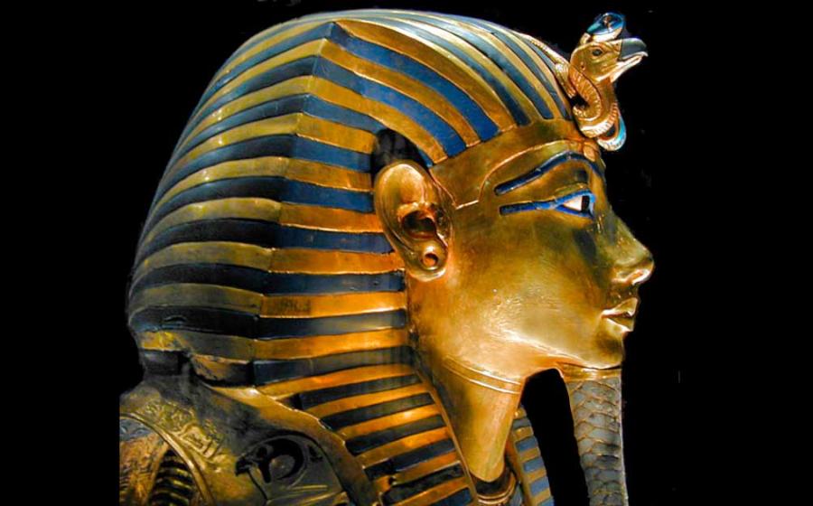 The golden mask of King Tut. Source: Jean-Pierre Dalbéra / CC BY 2.0