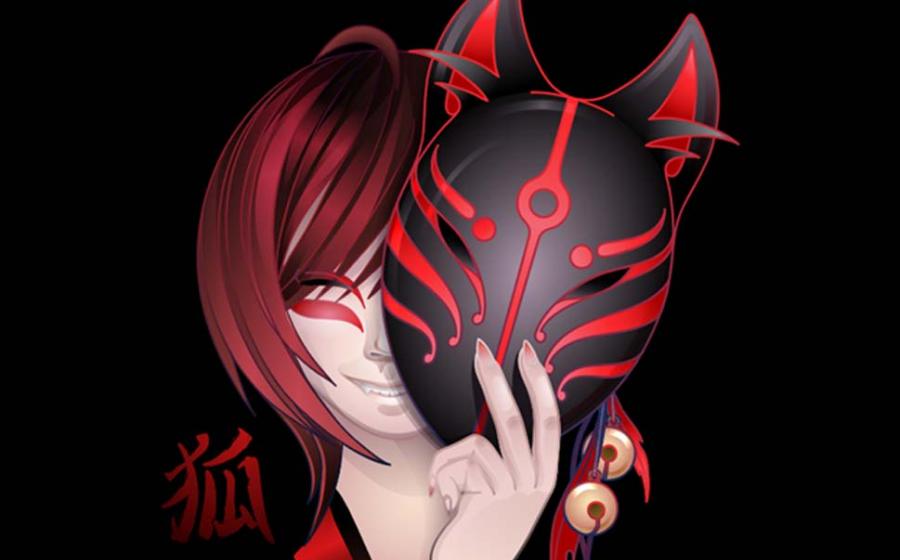 Japanese demon fox (Ekaterina Glazkova / Adobe Stock)