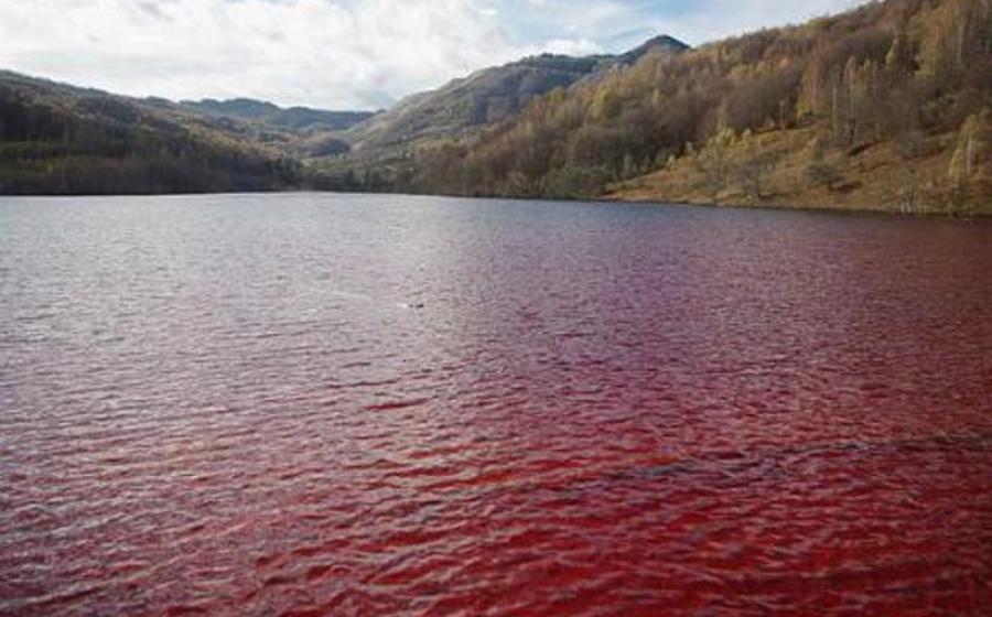 A red lake. Representational image only.