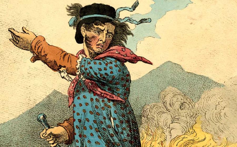 King Ludd, the leader of the Luddites. Source: Public domain