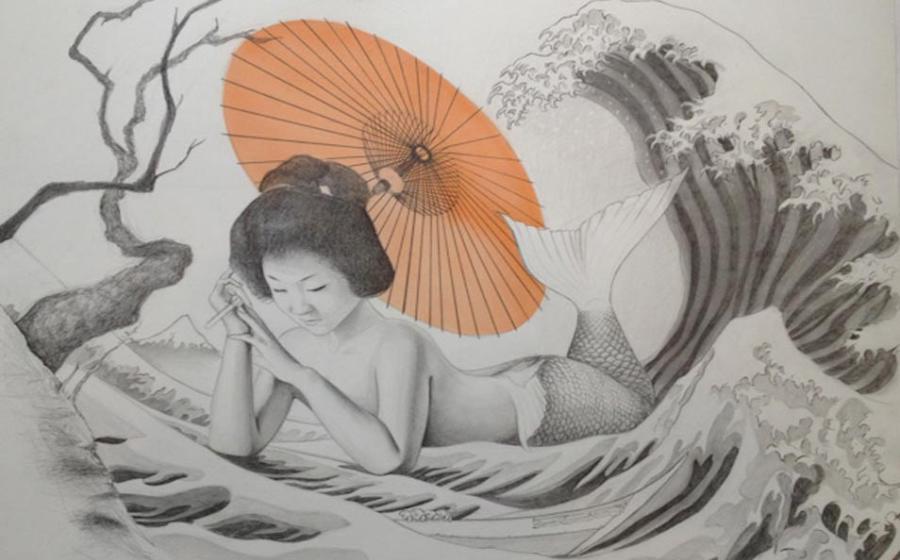 Magical Mermaids of Japanese Folklore 