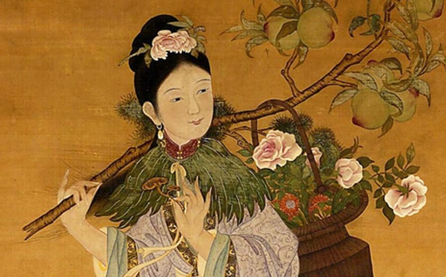 Magu, Goddess of Longevity and immortal hemp maiden. 