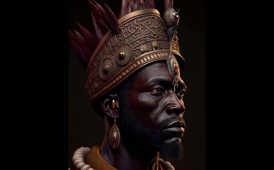 African king. Source: Aleksandr Borisenko / Adobe Stock.