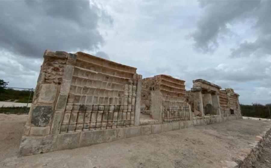Structure at Xiol, a Maya city located near Mérida, in the Yucatán peninsula of Mexico. Source: El Heraldo de México/Especial