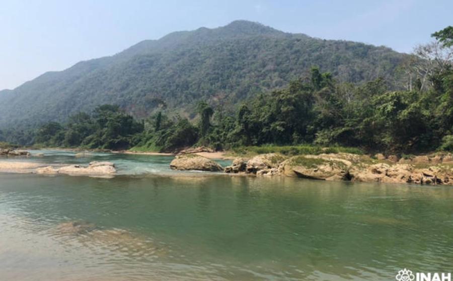 River by the location researchers believe could be the last city of the Lacandon rebels 