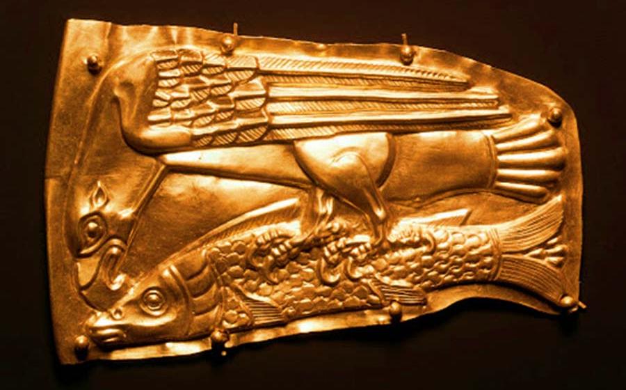 The early Bronze Age Maykop culture of the Caucuses region between the Black Sea and the Caspian Sea dates to the 4th-3rd millennium BC and was connected to more places than you might think!		Source: Google Arts & Culture