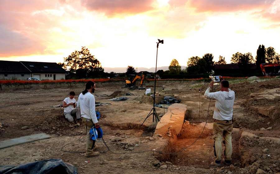 Megaliths Covered with Mysterious Engravings Unearthed in France
