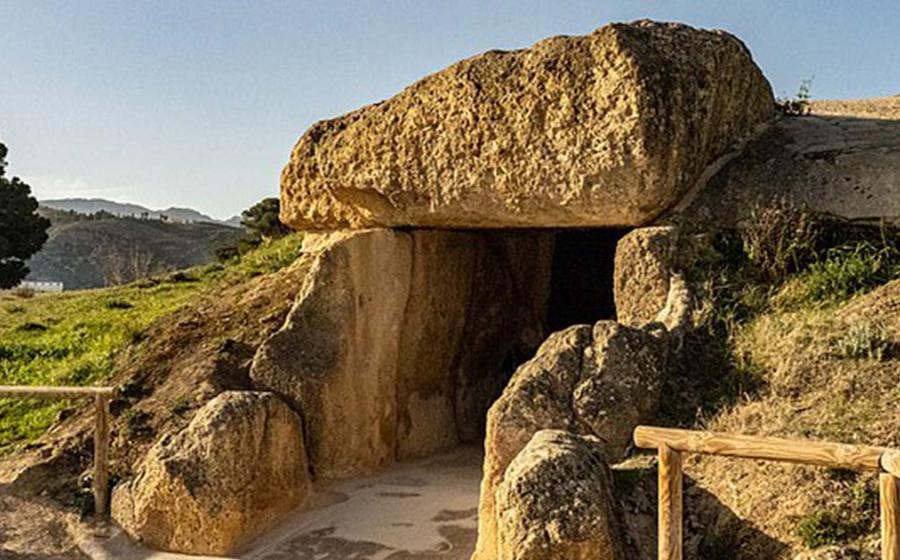 Menga Dolmen in Malaga, Spain. Source: Tony Makepeace/CC BY 2.0