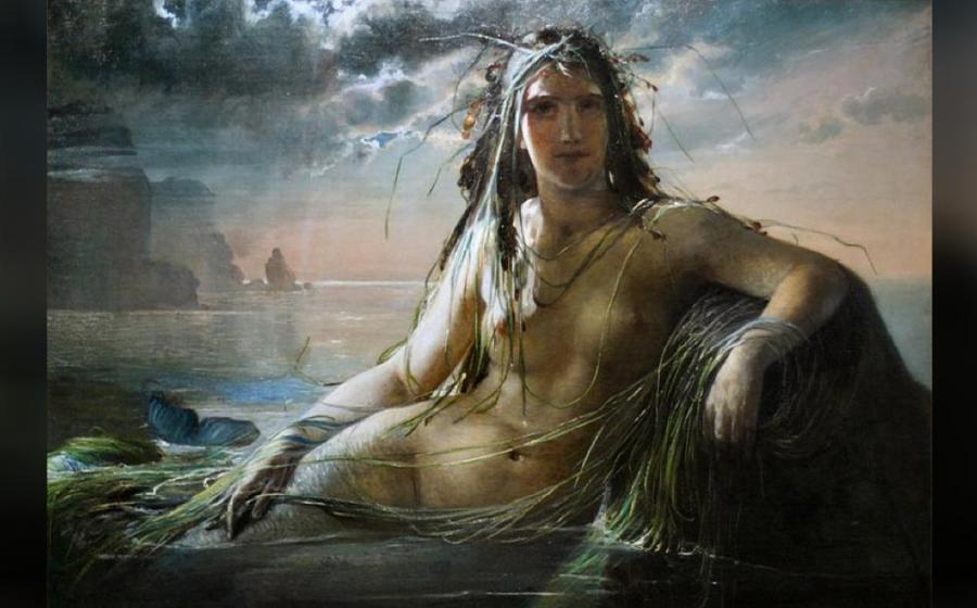 ‘Mermaid’ (1873) by Elisabeth Jerichau-Baumann. Mermaid tales are popular inspirations for the arts around the world