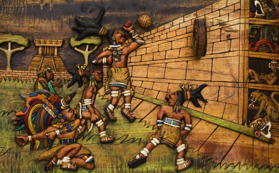 Mesoamerican ball game players