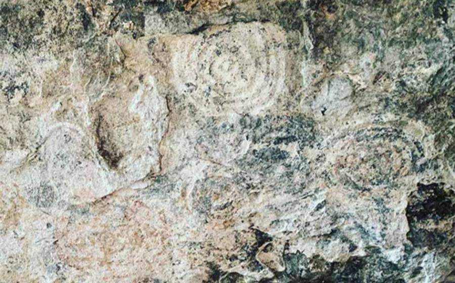 Ancient Cave Art at Mfangano Island, Kenya. Source: Avi Kumar