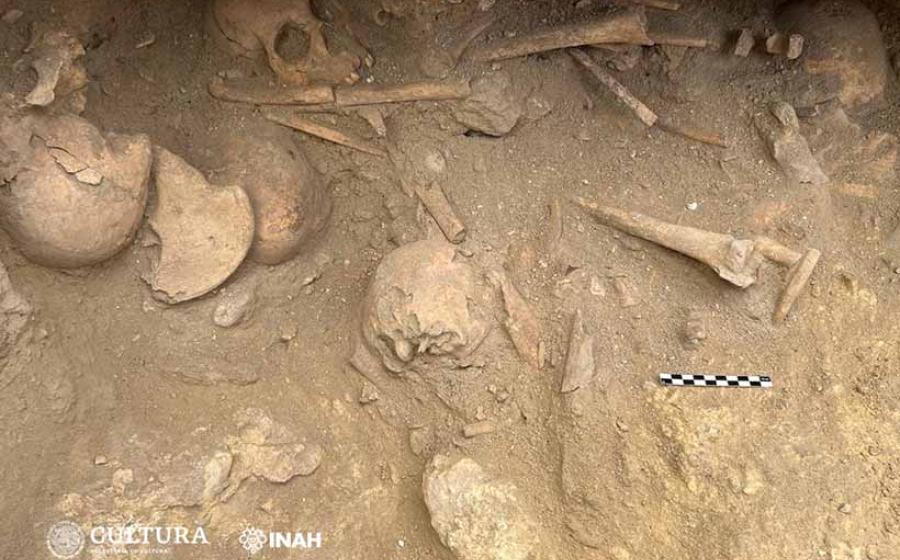 The Mixtec tomb has revealed information about funerary rituals 1,500 years ago. Source: INAH