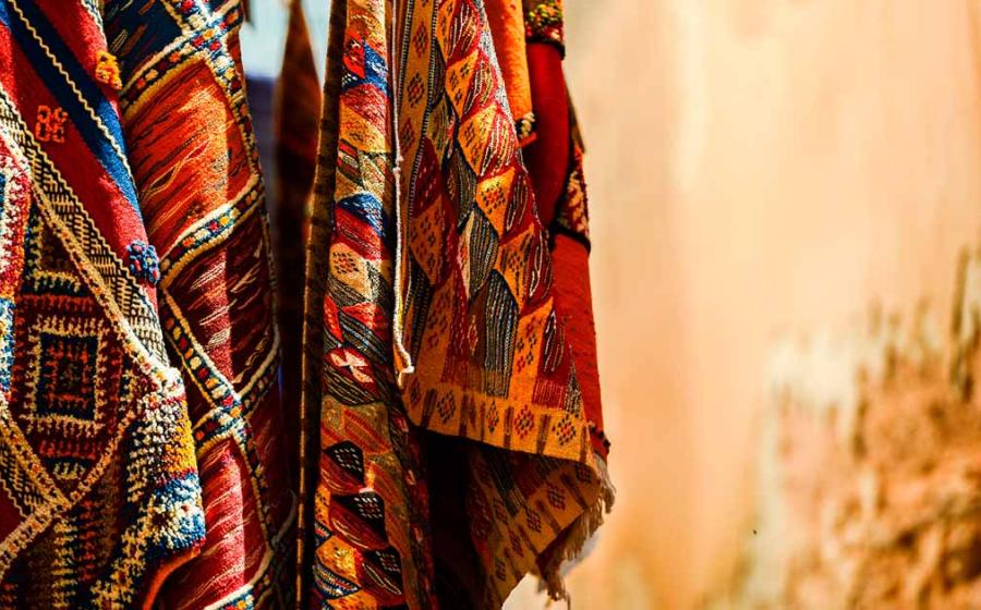 Moroccan rugs. Source: Goodpics / Adobe Stock.