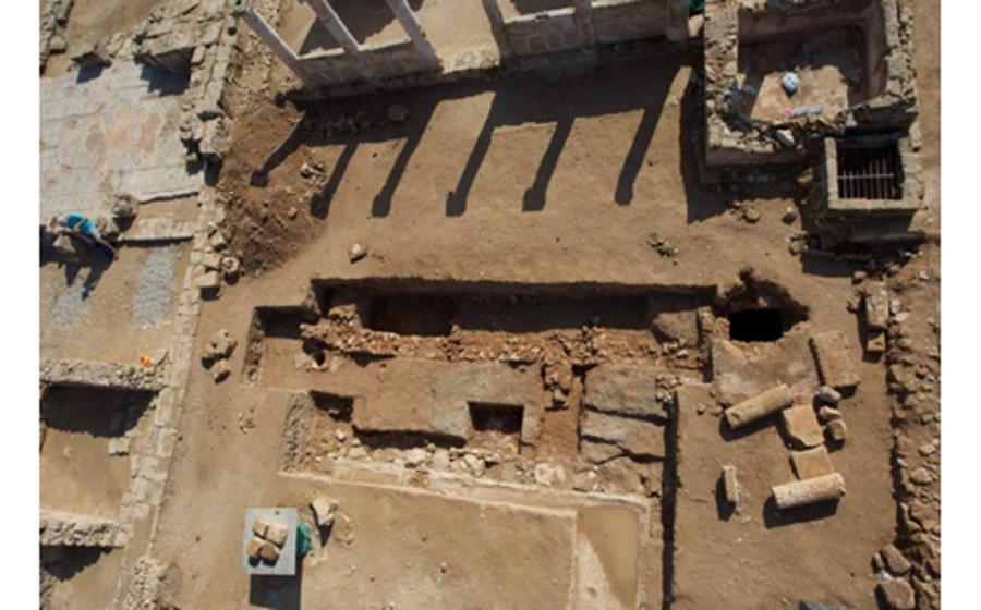A house and villa in Nea Paphos, a town of vital importance to Greek and Egyptian rulers for its harbor and nearby timber for ship construction.