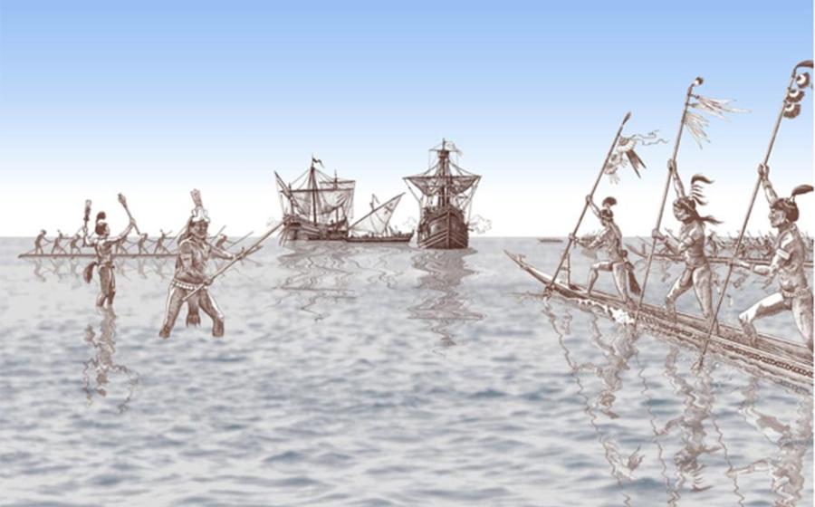 A lost Spanish Jesuit missionary fort has been found at Mound Key     Source: Florida Museum of Natural History