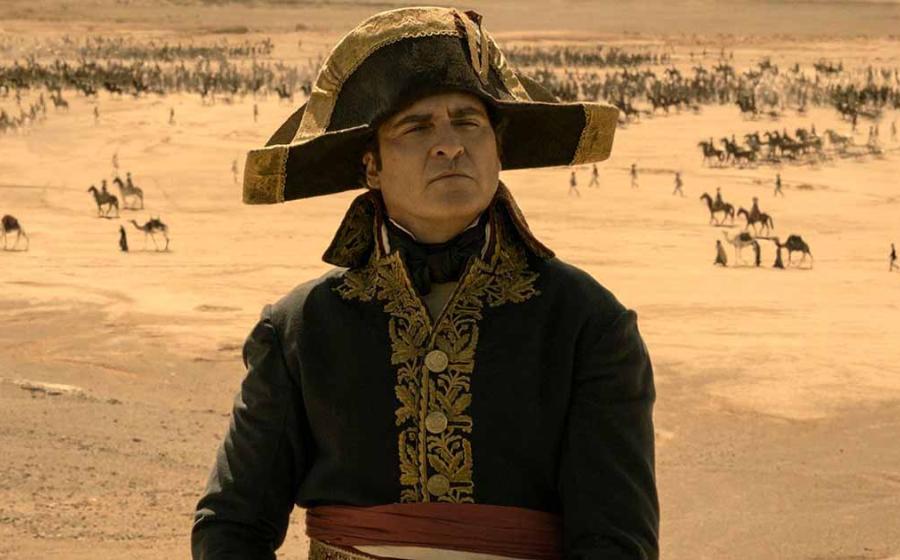 Joaquin Phoenix as Napoleon. Source: Courtesy of Apple / The Conversation