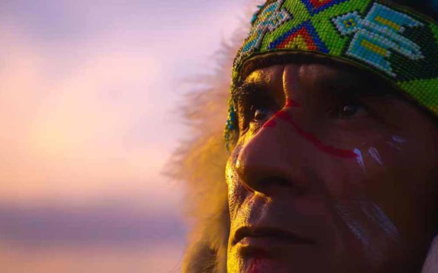 Portrait of Native American man. Researchers have found Aboriginal Australian ancestry in Native American peoples.  Source: Chinnachote / Adobe Stock   