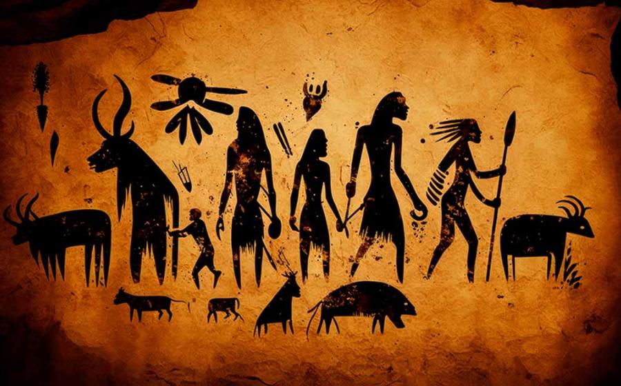 Representational image of human cooperation thought to have sparked the Neolithic Revolution. Source: Freve / Adobe Stock 