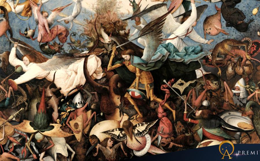 The Fall of the Rebel Angels by Pieter Bruegel the Elder