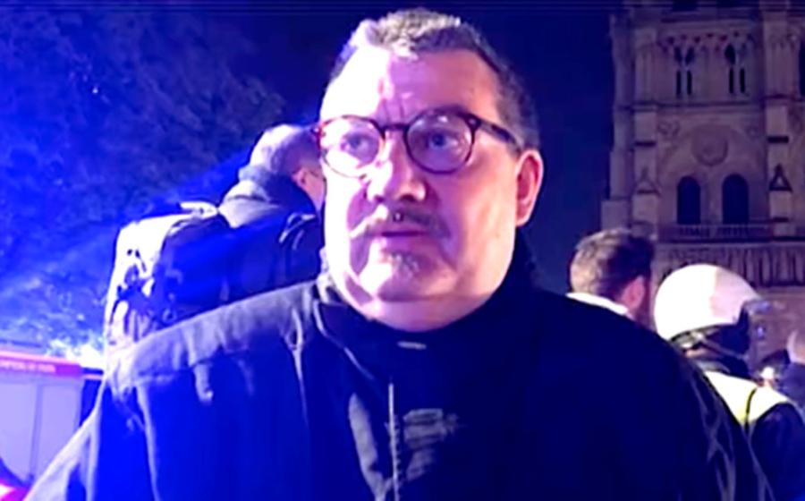 Jean-Marc Fournier is chaplain of the Paris Fire Brigade.