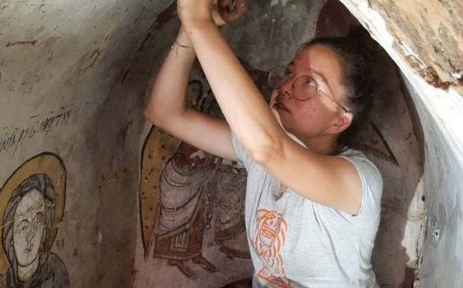 Scene with King David (Adrian Chlebowski/Polish Centre of Mediterranean Archaeology University of Warsaw)