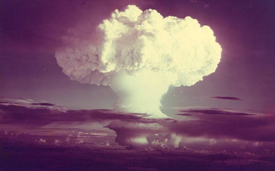 "Ivy Mike" atmospheric nuclear test - November 1952. 