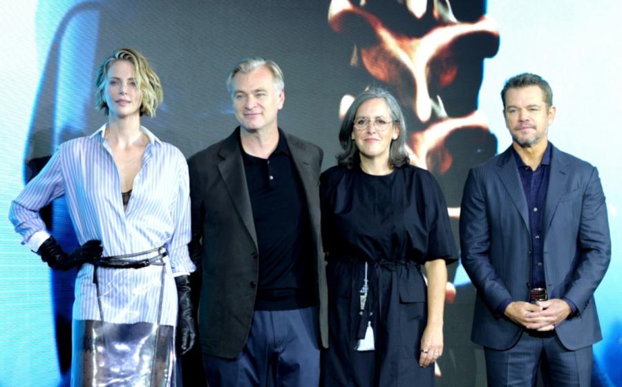 Stars of the hit movie, The Odyssey at Press Conference. 