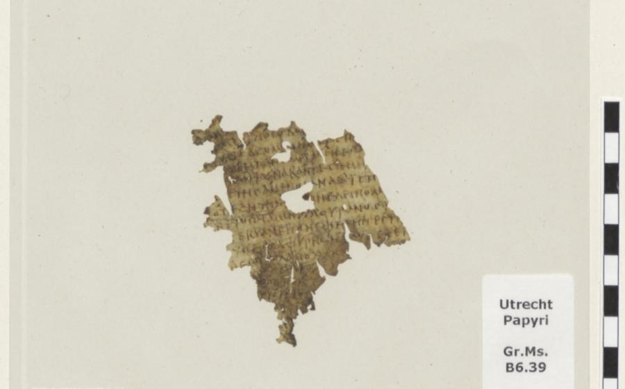 Utrecht University’s parchment fragment of Homer’s Odyssey