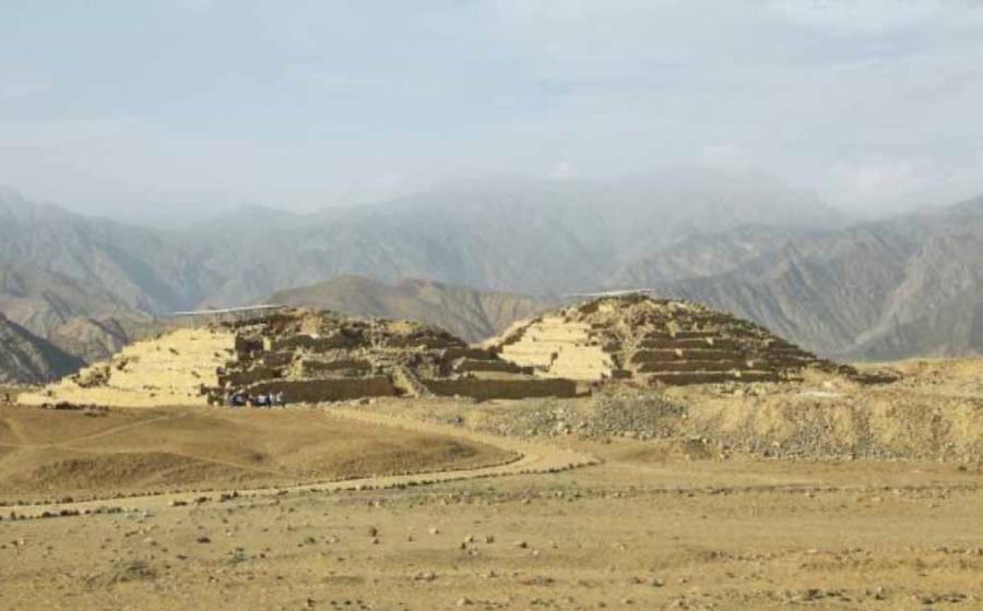 Pyramids at Caral, Supe Valley, Peru. Source: estivillml /Adobe Stock              