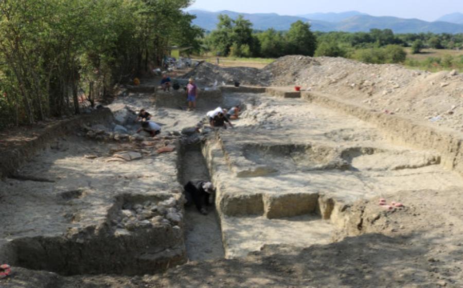 The archaeological excavation in ancient Fregellae uncovered the oldest known villa in the region.
