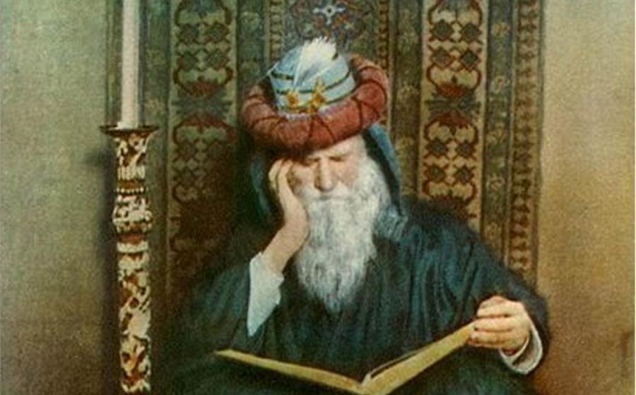 Omar Khayyam, ‘Earth Could Not Answer’ by Adelaide Hanscom Leeson.        Source: Public Domain