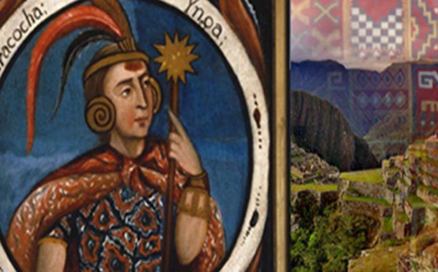 Hatun Tópac; Viracocha, Portraits of Inca Kings, and Inca Tunic (Public Domain), Machu Picchu