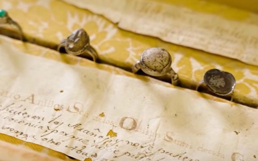 The miracle rings of Ourense. Source: YouTube screenshot / BBC Reel.